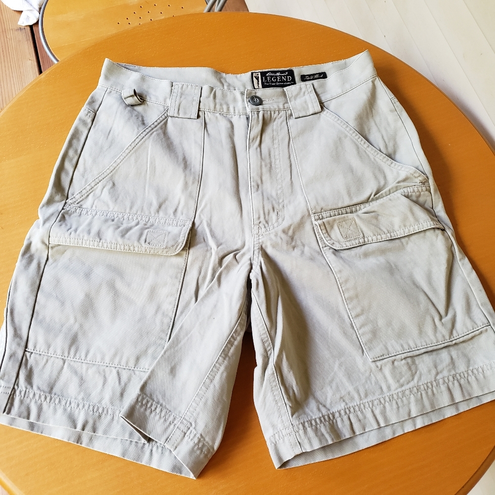Vintage Eddie Bauer's Men's Twill Cargo Shorts